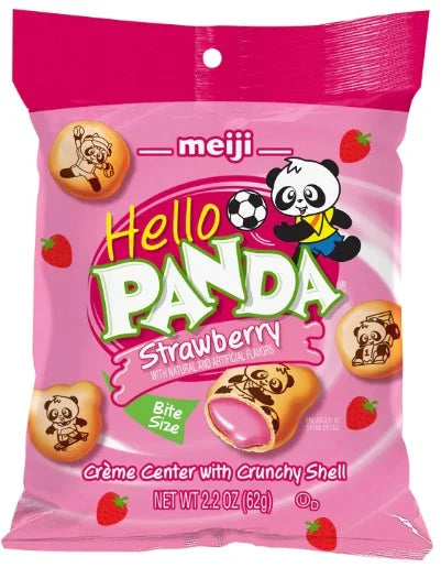 Hello Panda Strawberry Cookie (62g)