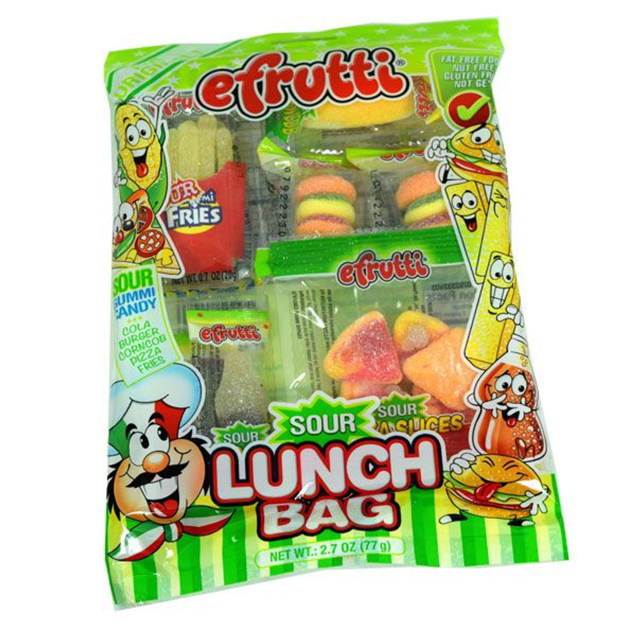 Efrutti Sour Lunch Bag (77g)