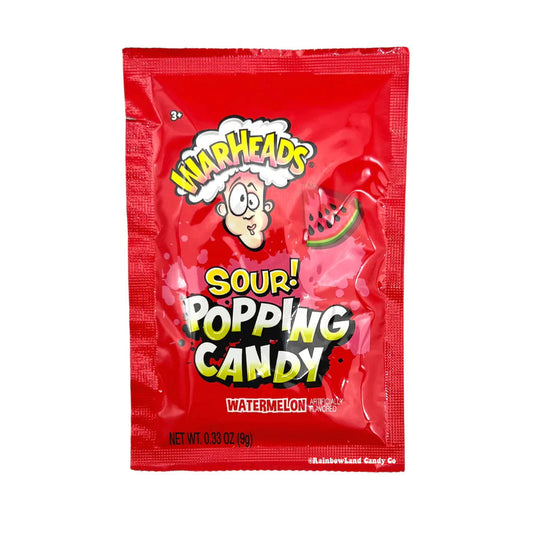 Warheads Sour Watermelon Popping Candy (9g)