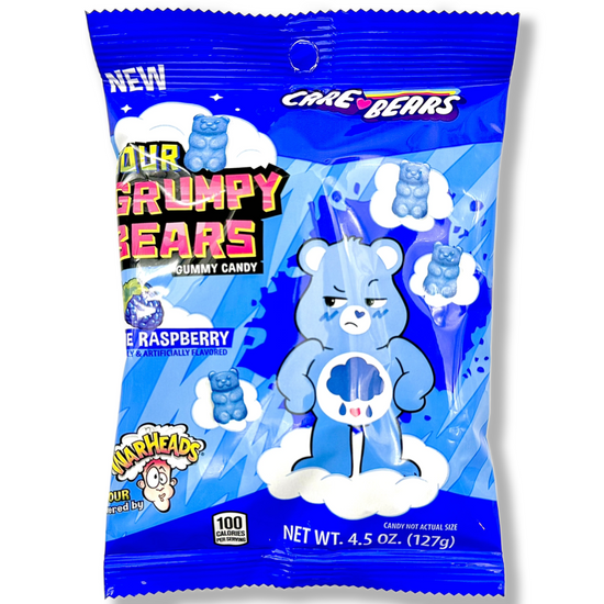 Warheads Care Bears Sour Blue Raspberry Gummies (127g)