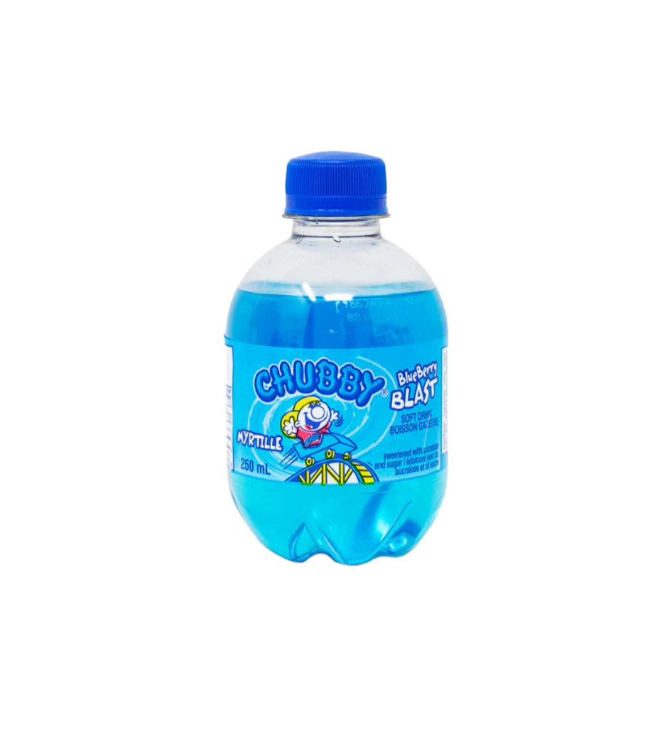 Chubby Blueberry Blast Soda (250ml)