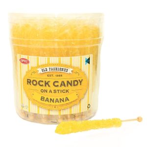 Rock Candy Lollipop Banana (22g)