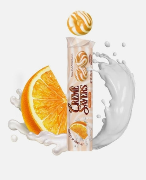 Creme Savers Orange and Creme