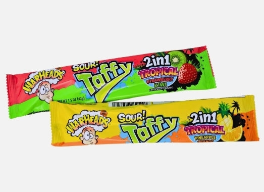 War Heads Sour Taffy Bar Tropical (42g)