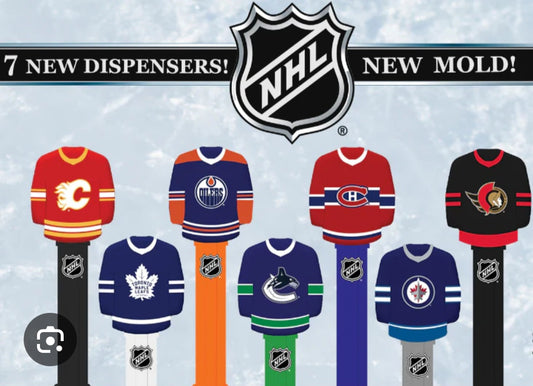 Pez NHL Jerseys Assortment