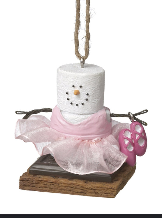 Ganz Toasted S'mores Ballerina Ornament