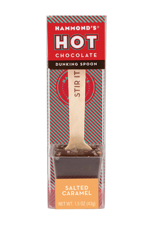 Hammond's Sailted Caramel Dark Chocolate Dunking Spoon (43g)