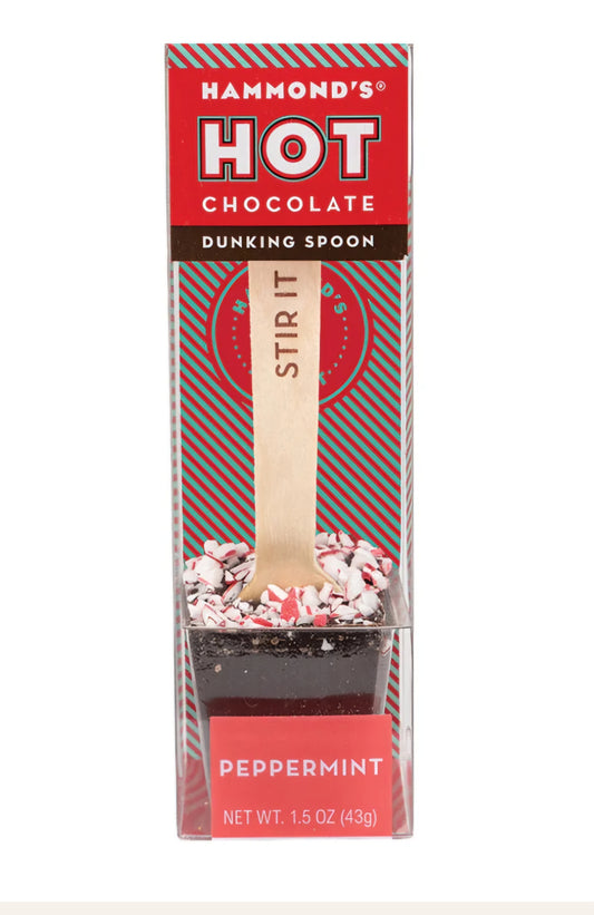 Hammond's Pepermint Dark Chocolate Dunking Spoon (43g)