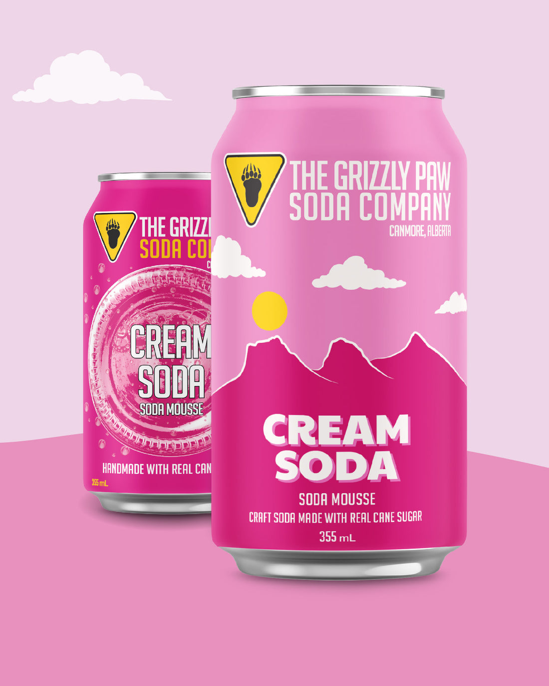 Grizzly Paw Cream Soda (355ml)