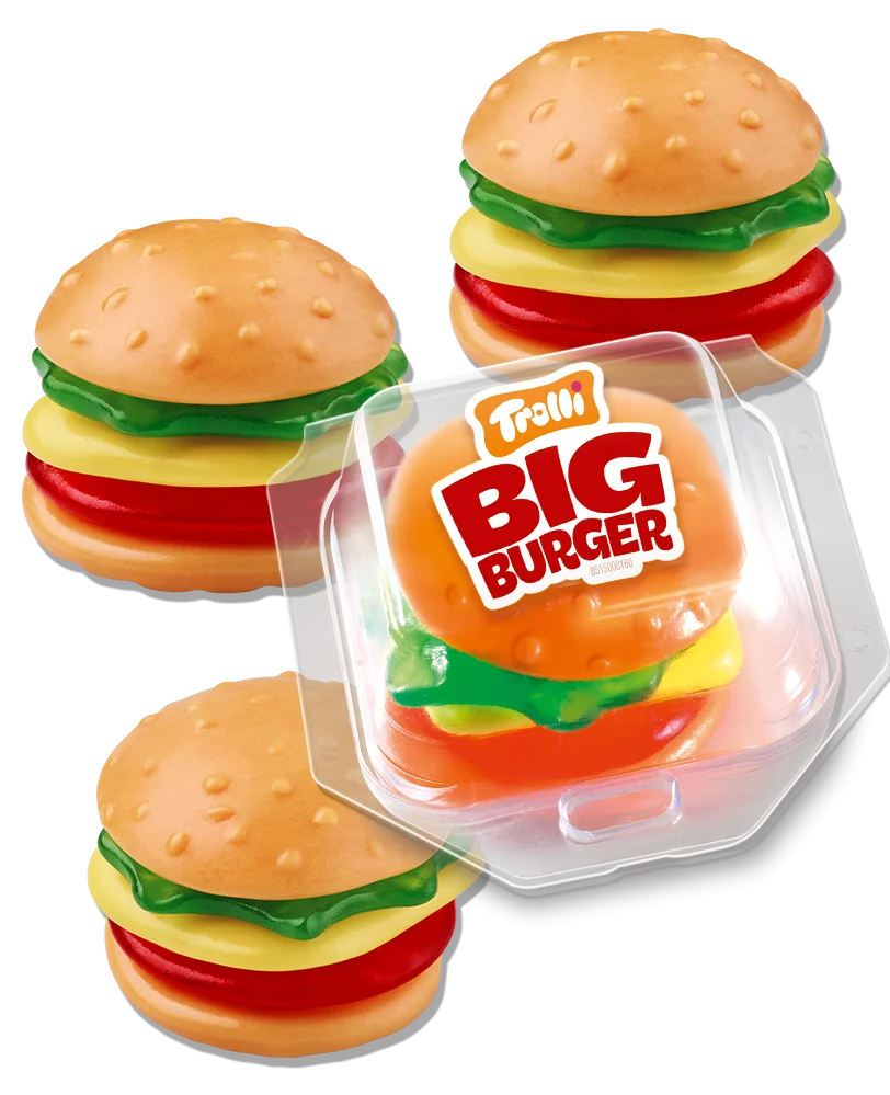 Trolli Giant Gummi Burgers (50g)