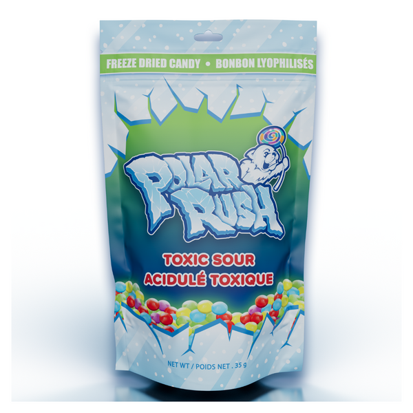 Polar Rush Freeze Dried Toxic Waste Sours (35g)