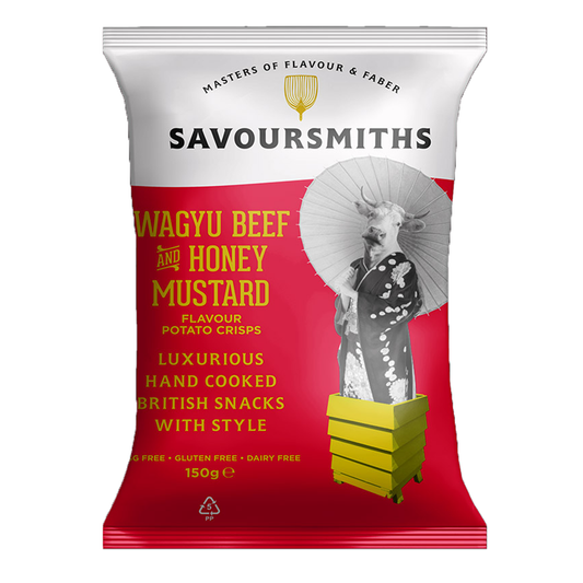 Savoursmith Wagyu Beef and Honey Mustard Crisps (150g)