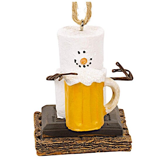 Ganz Toasted S'mores Beer Ornament