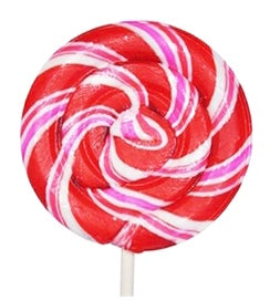 Sweet Whirl Large Strawberry Cream Lollipop (65g)