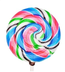 Sweet Whirl Extra Large Cream Soda Lollipop (180g)