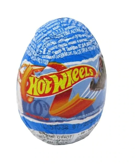 Chocolate Surprise Egg Hot Wheels (20g)