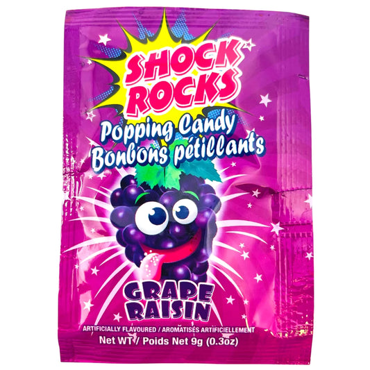 Shock Rocks Grape Popping Candy (9g)