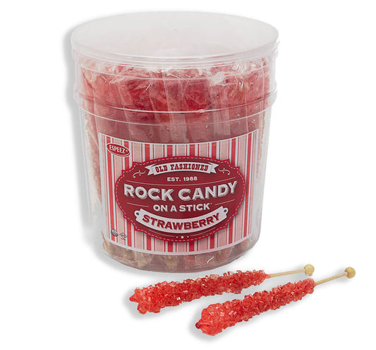 Rock Candy Lollipop Strawberry (22g)