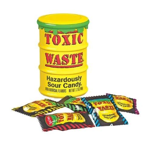 Toxic Waste Sour Yellow Drums (48g)