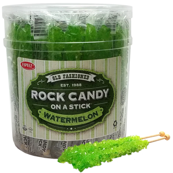 Rock Candy Lollipop Watermelon (22g)