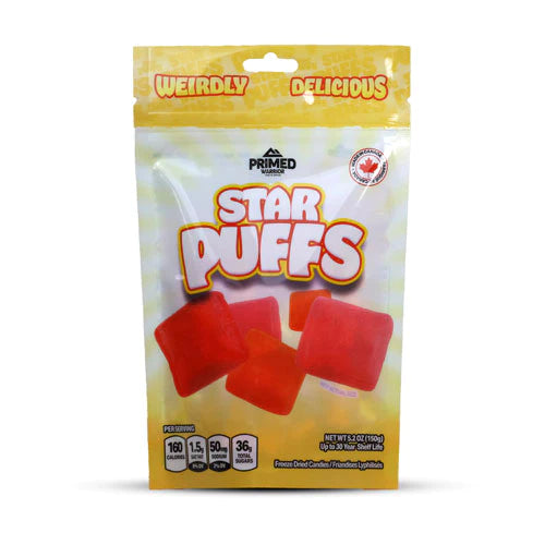 Primed Warrior Freeze Dried Star Puffs (100g)