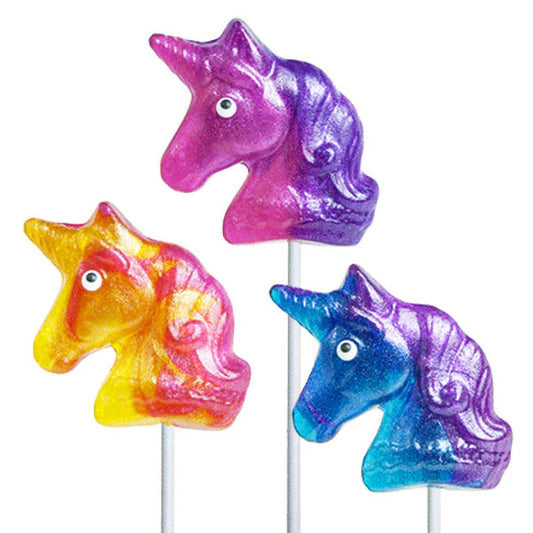 Melville Unicorn Glitter Swirl Lollipop (28g)