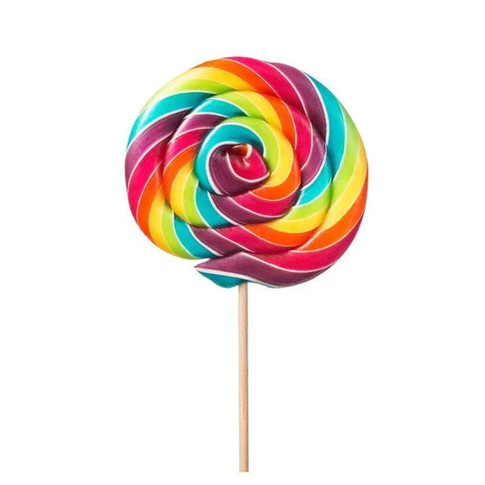 Sweet Whirl Extra Large Rainbow Lollipop (180g)