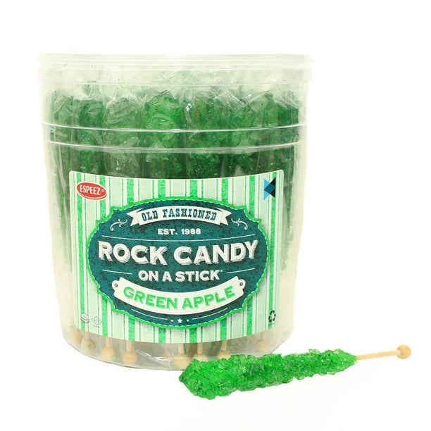 Rock Candy Lollipop Green Apple (22g)