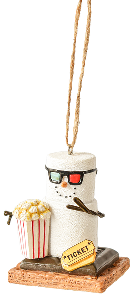 Ganz Toasted S'mores Movie Buff Ornament