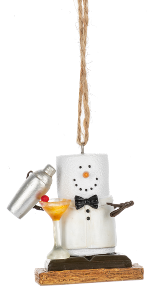 Ganz Toasted S'mores Mixologist Ornament
