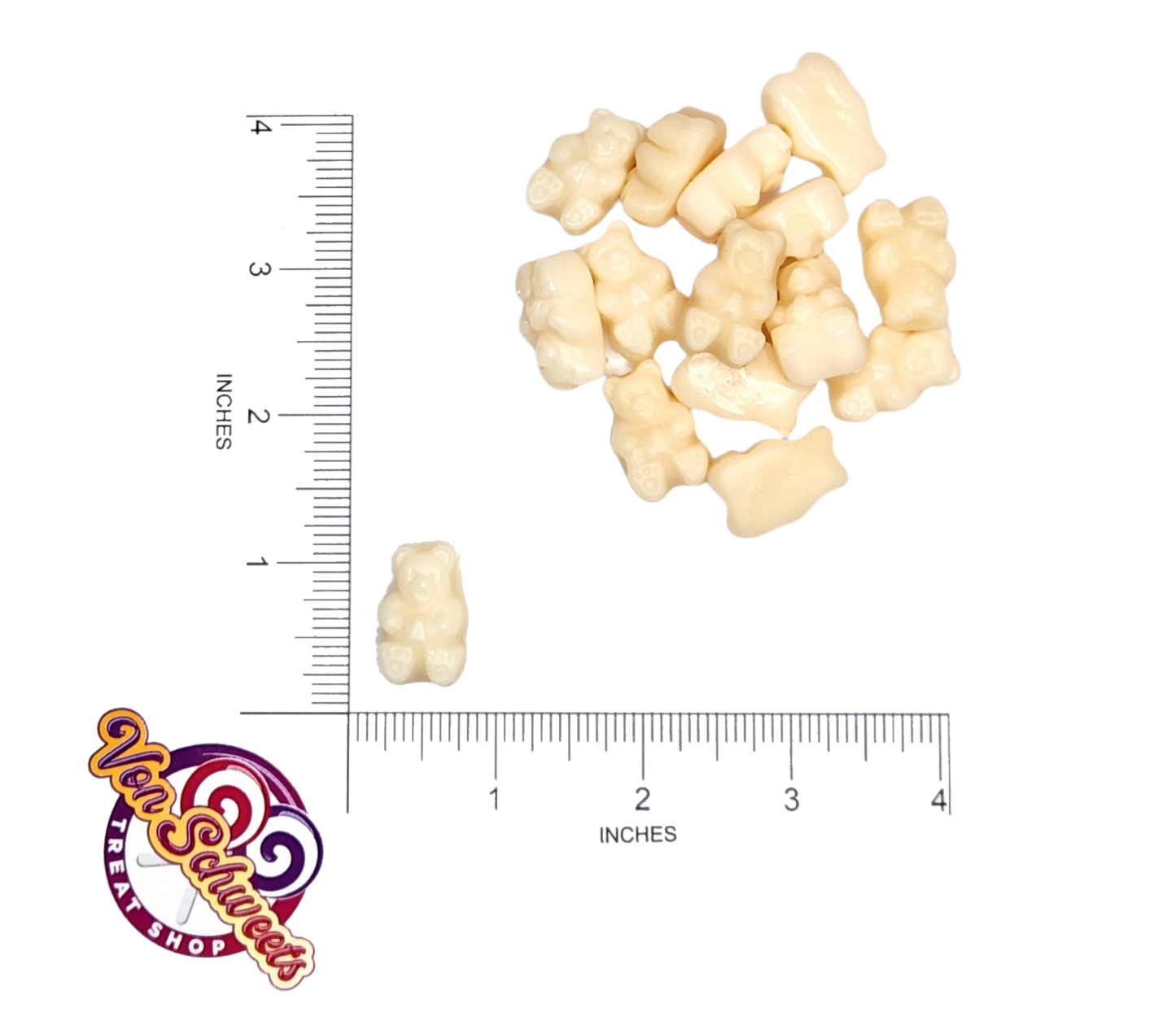 White Strawberry Banana Bears (50g)