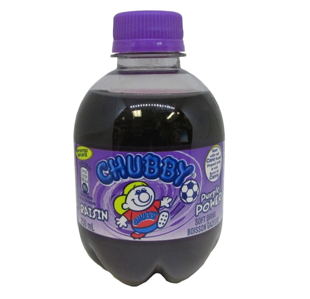 Chubby Grape Soda (250ml)