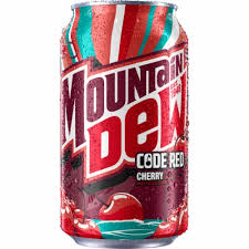 Mountain Dew Code Red Soda (355ml)