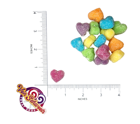 Multicolored Sour Hearts (50g)