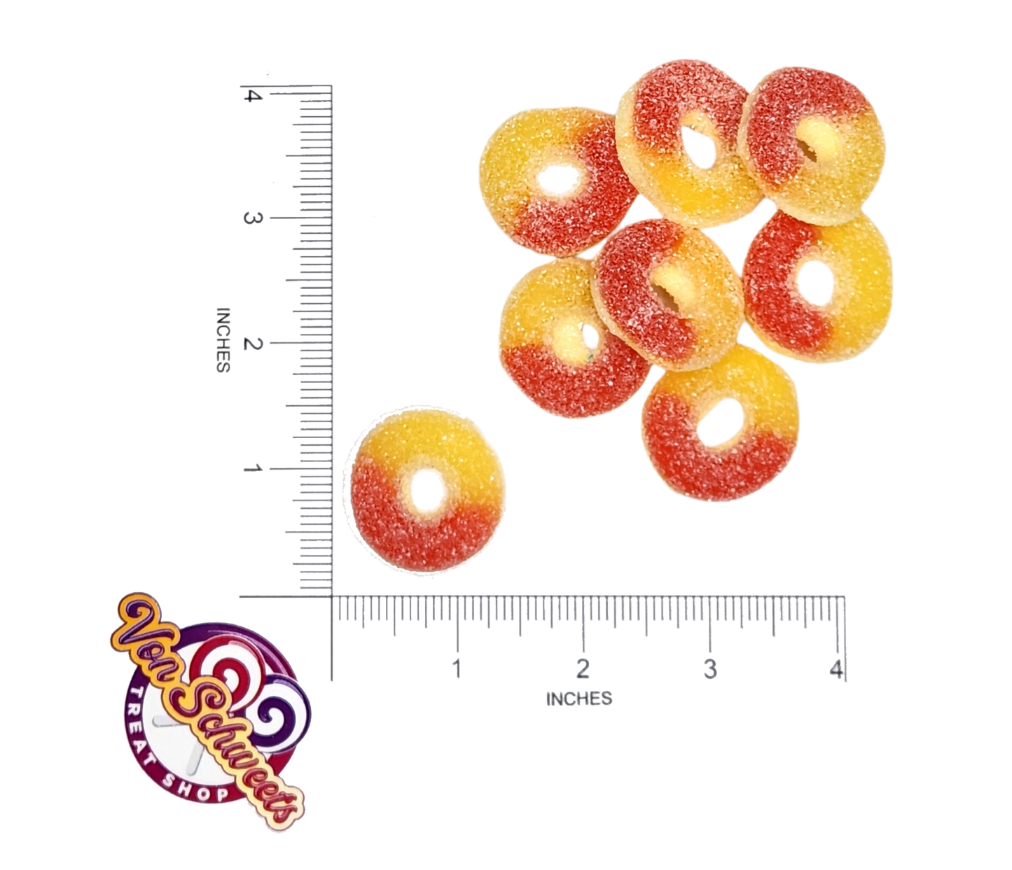 Peach Rings (50g)