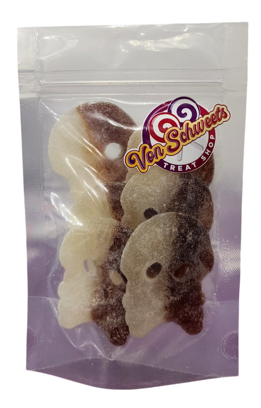 Bubs Giant Cool Cola Gummi Skulls (100g)