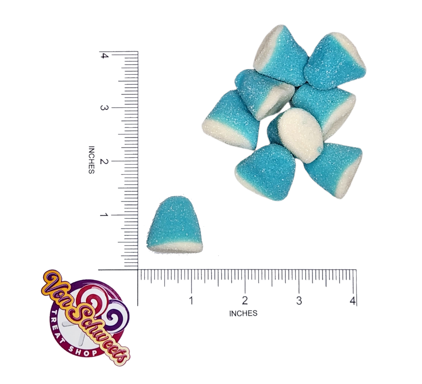 Blue Raspberry Puffs (50g)