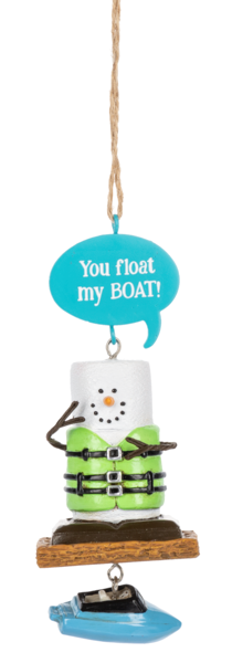 Ganz Toasted S'mores Boating Ornament
