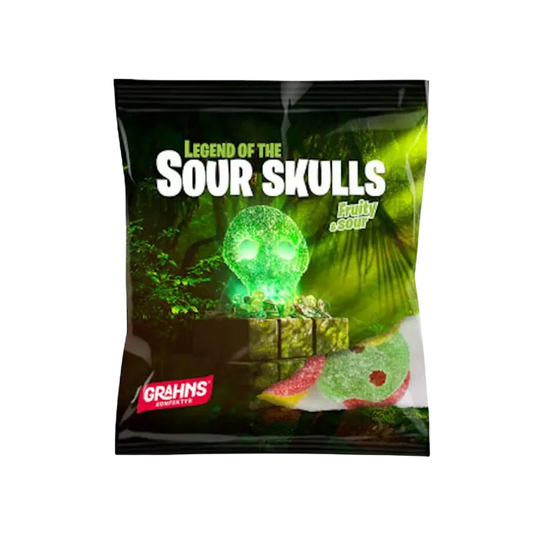 Legend of the Fruity Sour Skulls (60g)