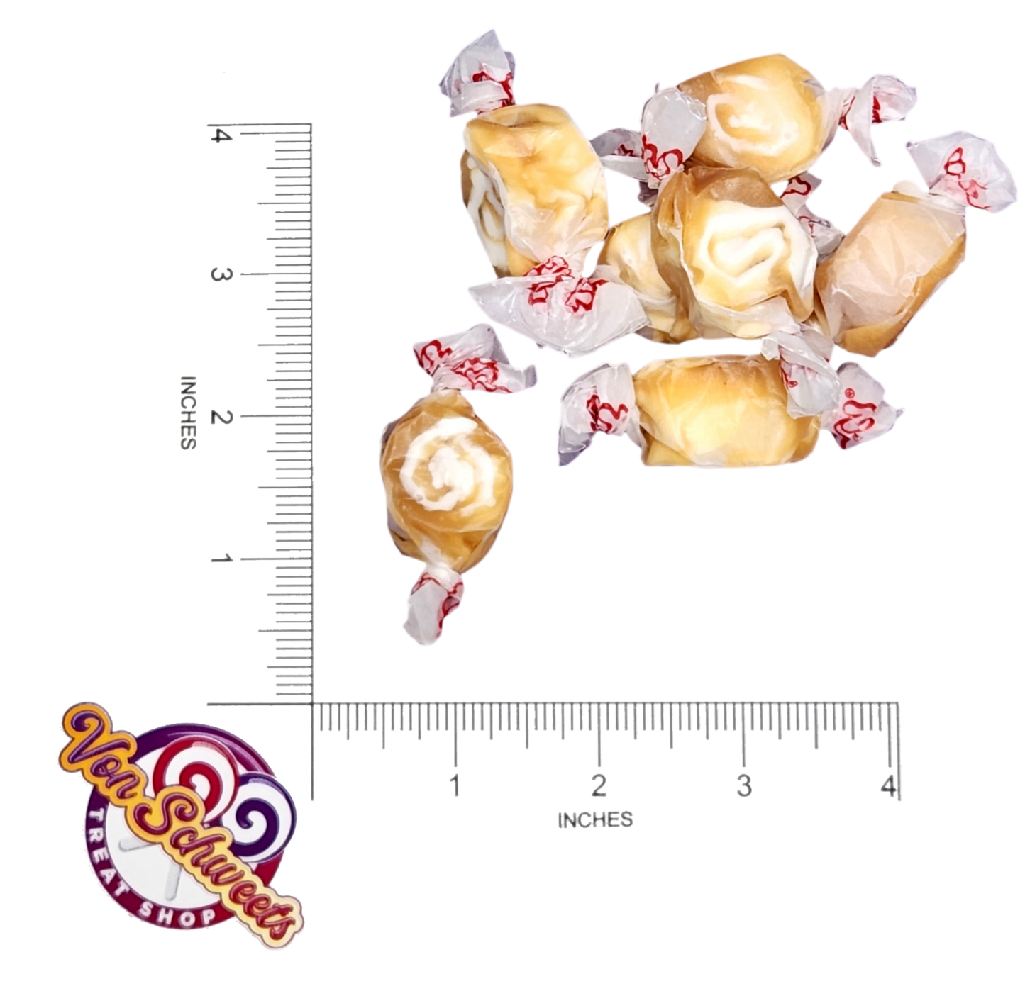 Caramel Swirls Salt Water Taffy (50g)