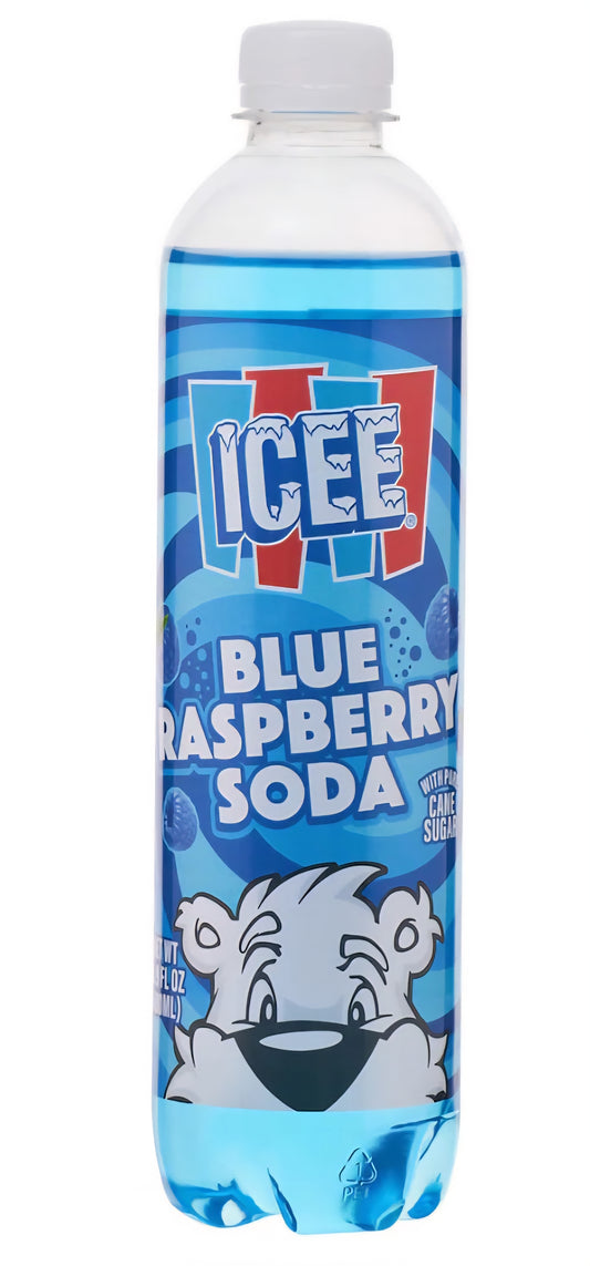 Icee Blue Raspberry Soda (500ml)