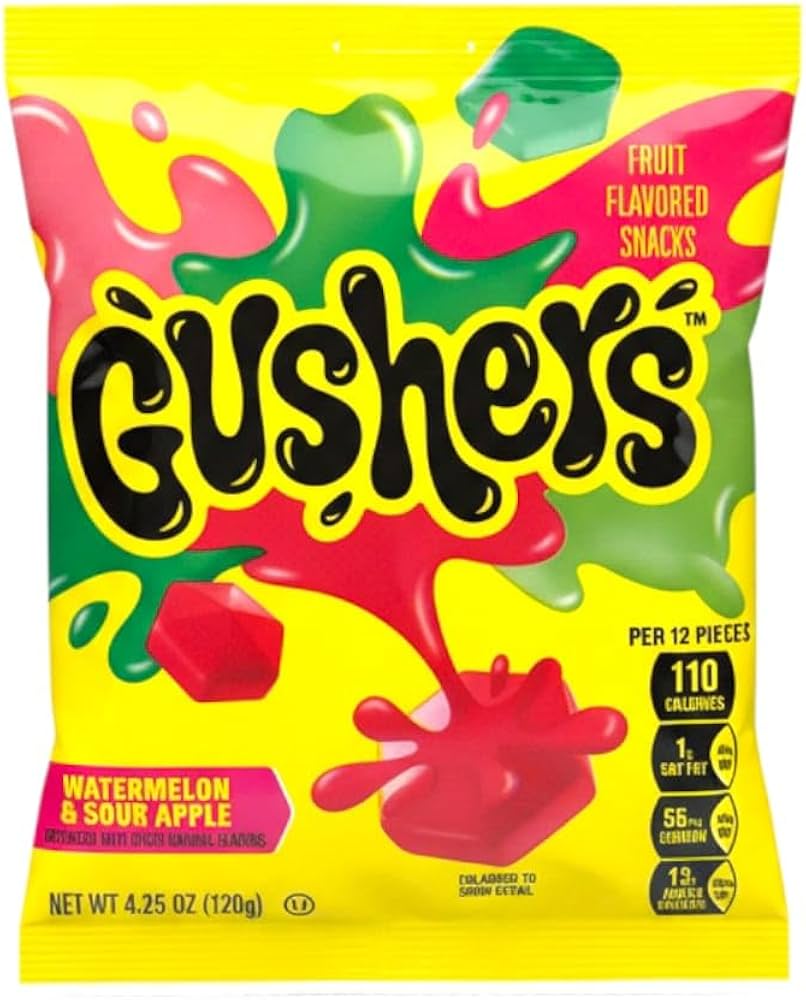 Gushers Watermelon & Sour Apple (120g)