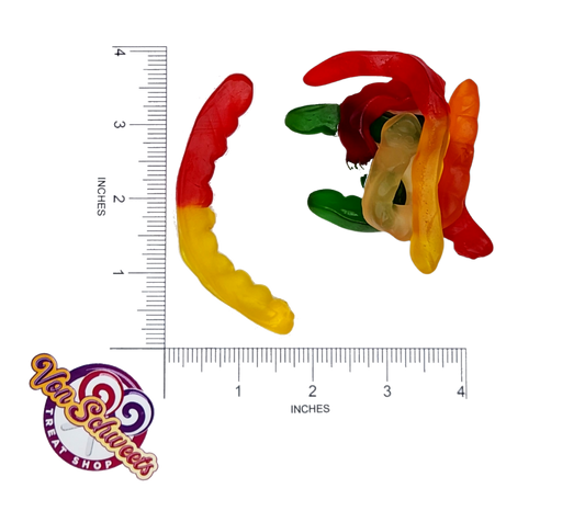 Assorted Fruit Worms (50g)