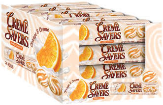 Creme Savers Orange and Creme
