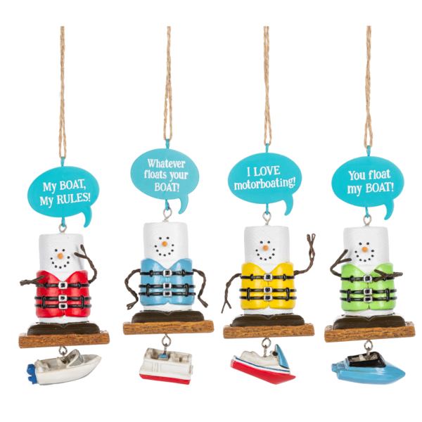 Ganz Toasted S'mores Boating Ornament