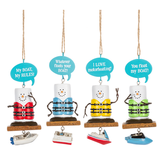 Ganz Toasted S'mores Boating Ornament