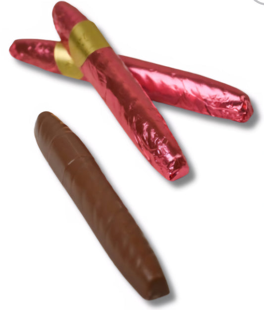 "It's A Girl" Milk Chocolate Cigars (25g single)
