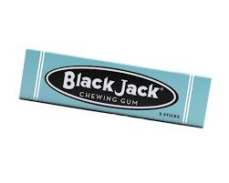 Black Jack Licorice Gum (12.5g)