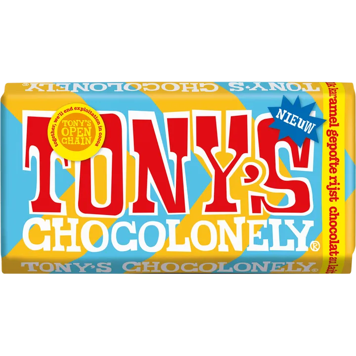 Tony's Milk Caramel Puffed Rice Cereal (180g)