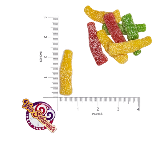 Super Sour Citrus Bottles (50g)